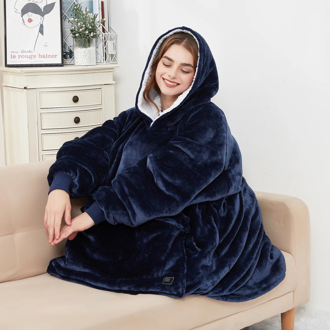 ThermaHug Hoodie Blanket