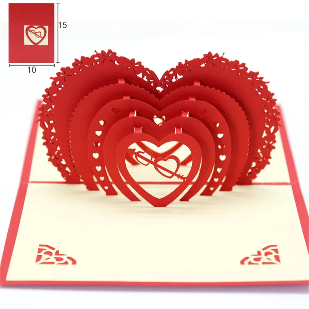 Pop-Up Love Greeting Card