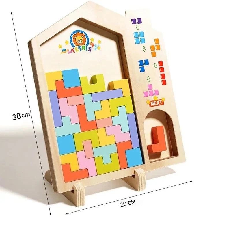 Colorful Kids' Puzzle Blocks