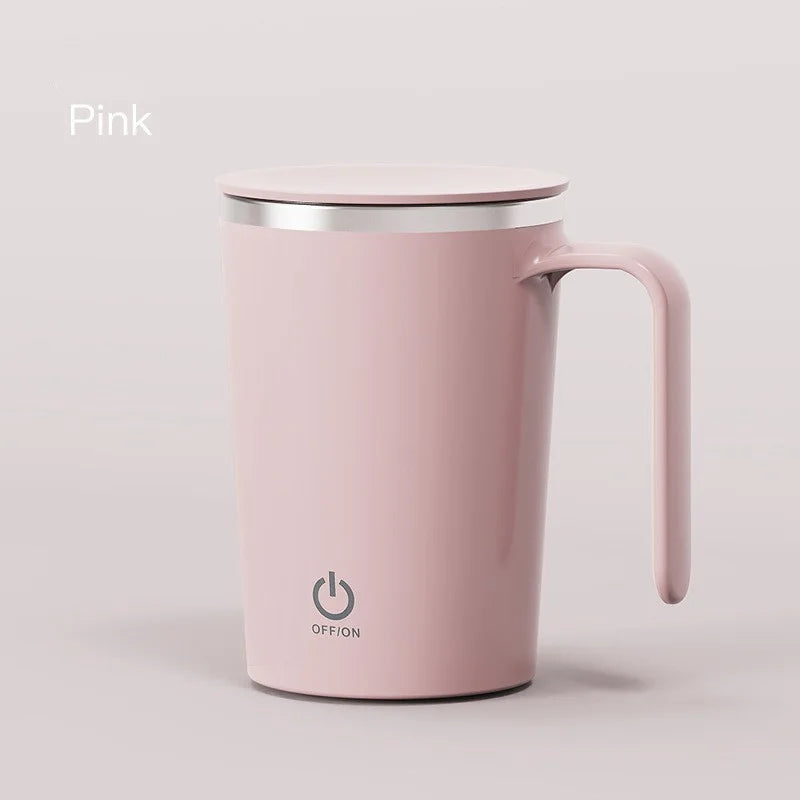 Magic Stir Mug: Mix Drinks Easily