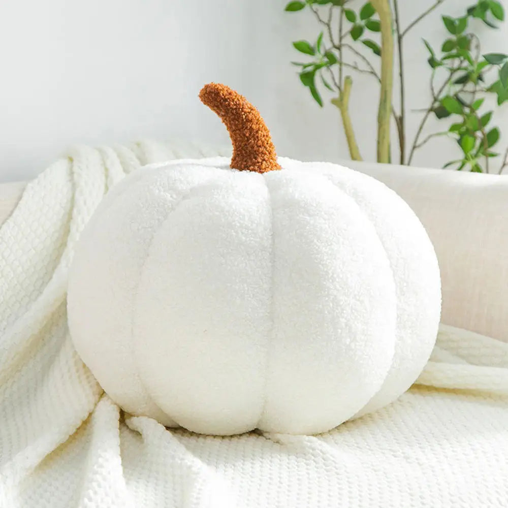 Cozy Pumpkin Plush Pillow