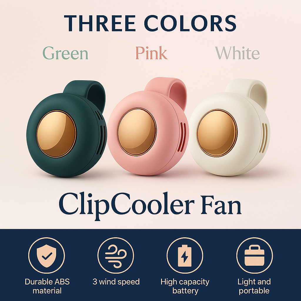 BreezeBuddy Clip Fan