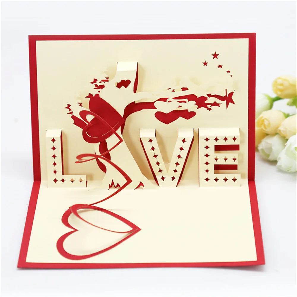 Pop-Up Love Greeting Card