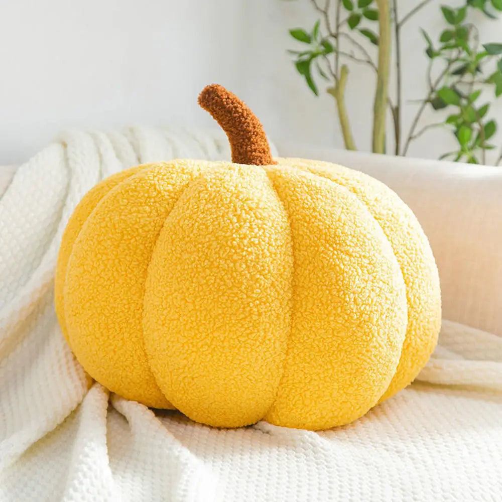 Cozy Pumpkin Plush Pillow