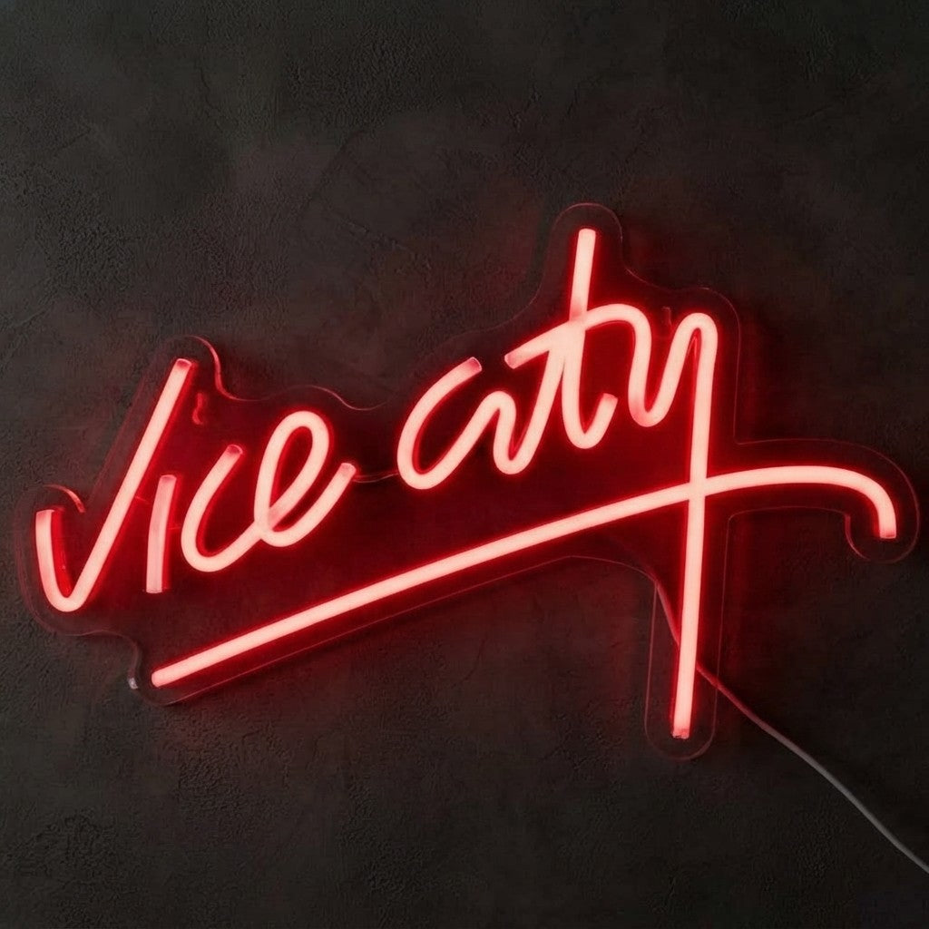 Vice City Neon Gaming Sign