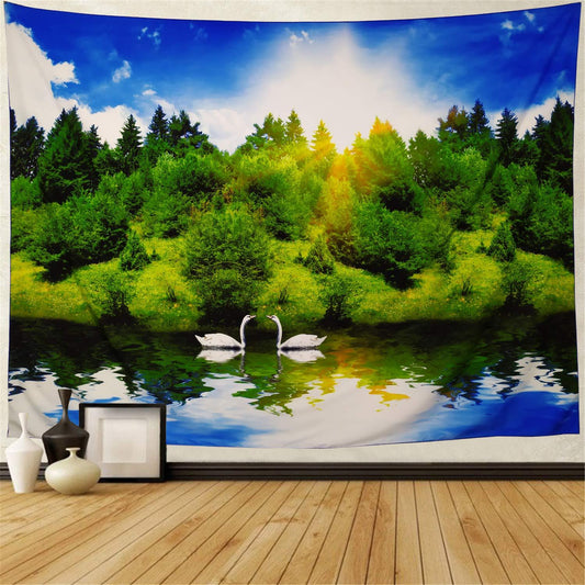 Majestic Trees Printed tapestry