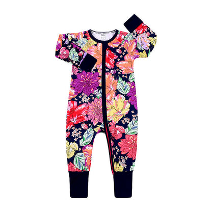 Children's Clothing Baby Jumpsuit Romper Newborn Cotton Long-sleeved Romper