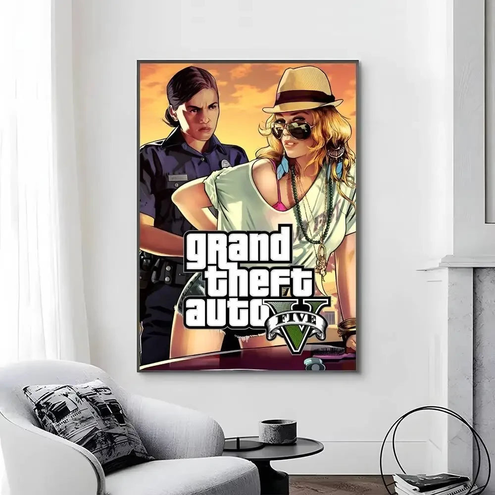 Vice City Legends Gaming Wall Posters