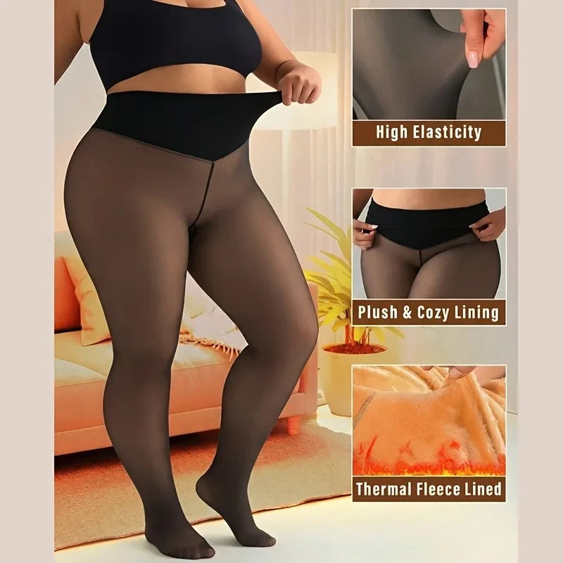 CozyCurve™ Fleece-Lined Tights