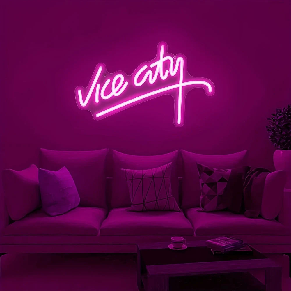 Vice City Neon Gaming Sign