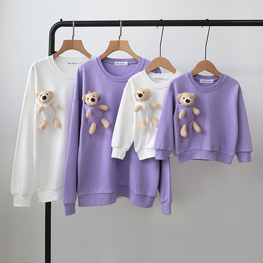 Matching Mother-Child Teddy Bear Top
