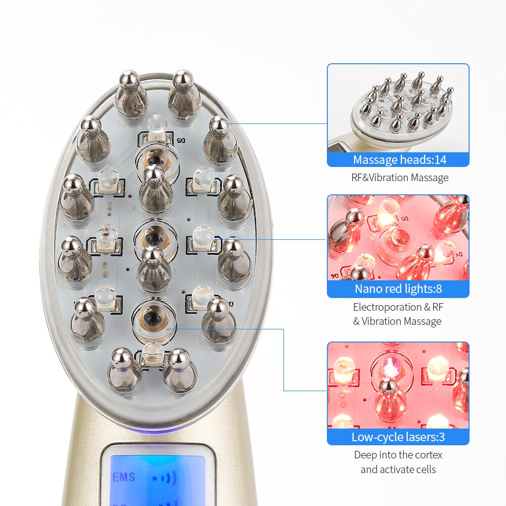 Revolutionary Electric Laser Hair Growth Comb