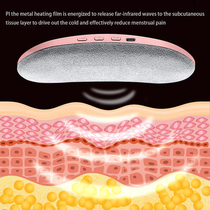 Soothing Abdominal Massage Belt with NTC Technology