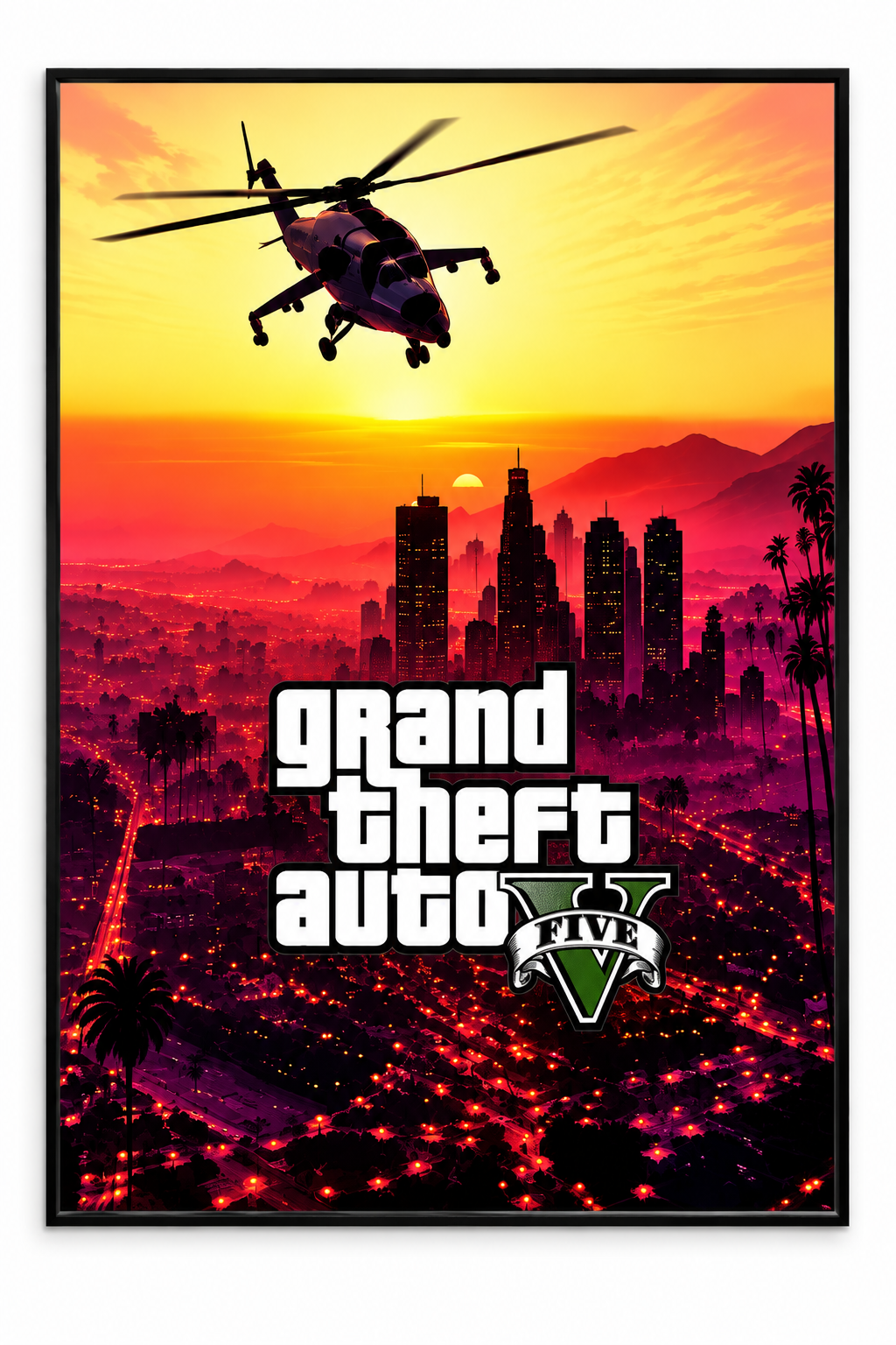 Vice City Legends Gaming Wall Posters