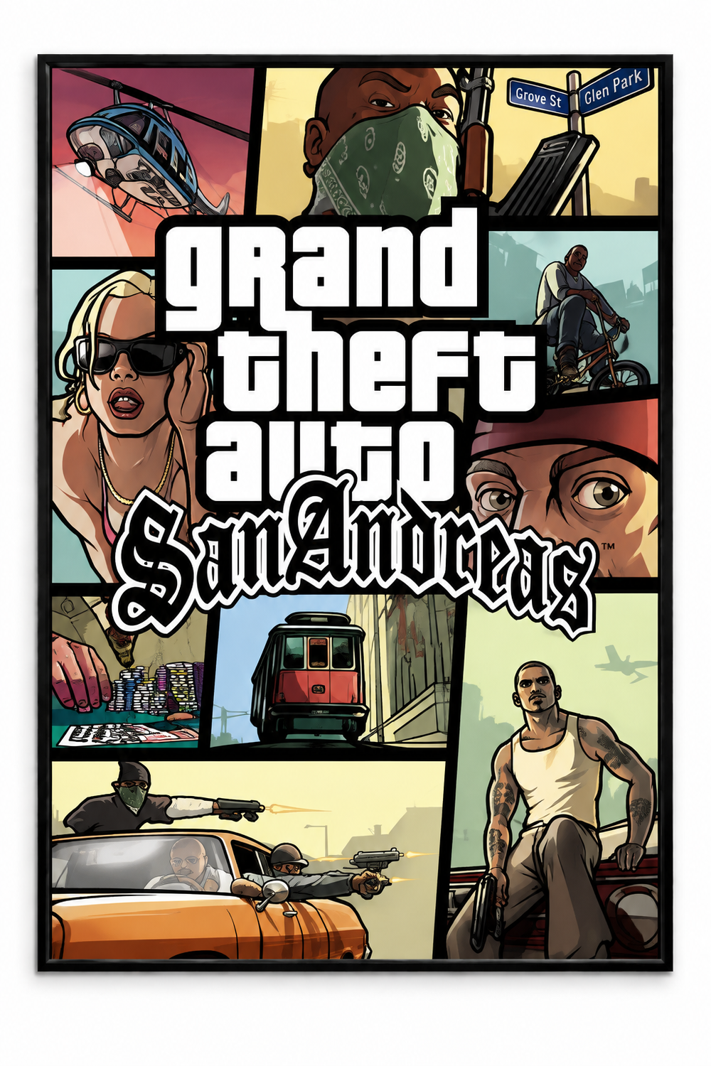 Vice City Legends Gaming Wall Posters