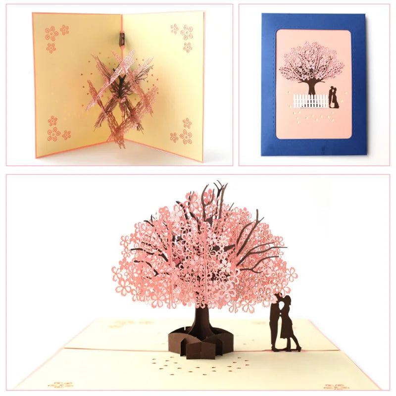 💥Pop of Love 3D Cards💝