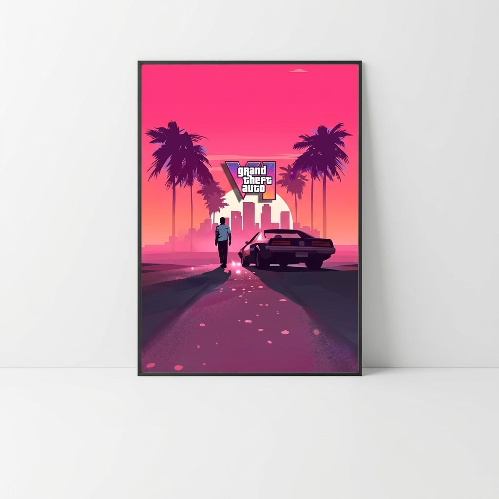 Vice City Legends Gaming Wall Posters