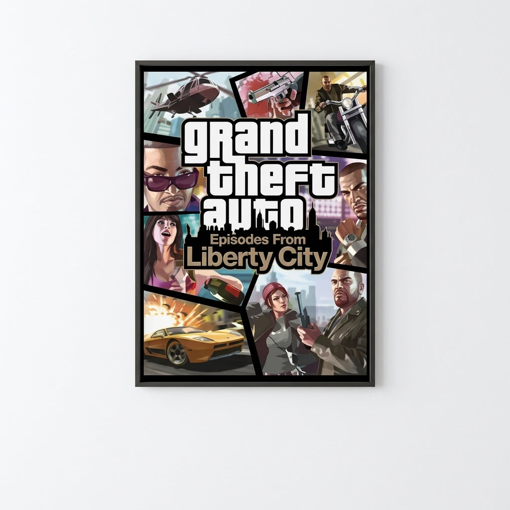 Vice City Legends Gaming Wall Posters
