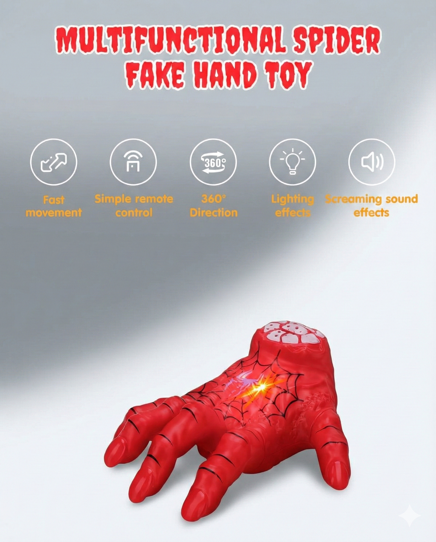 Creepy Crawler Remote Spider Hand