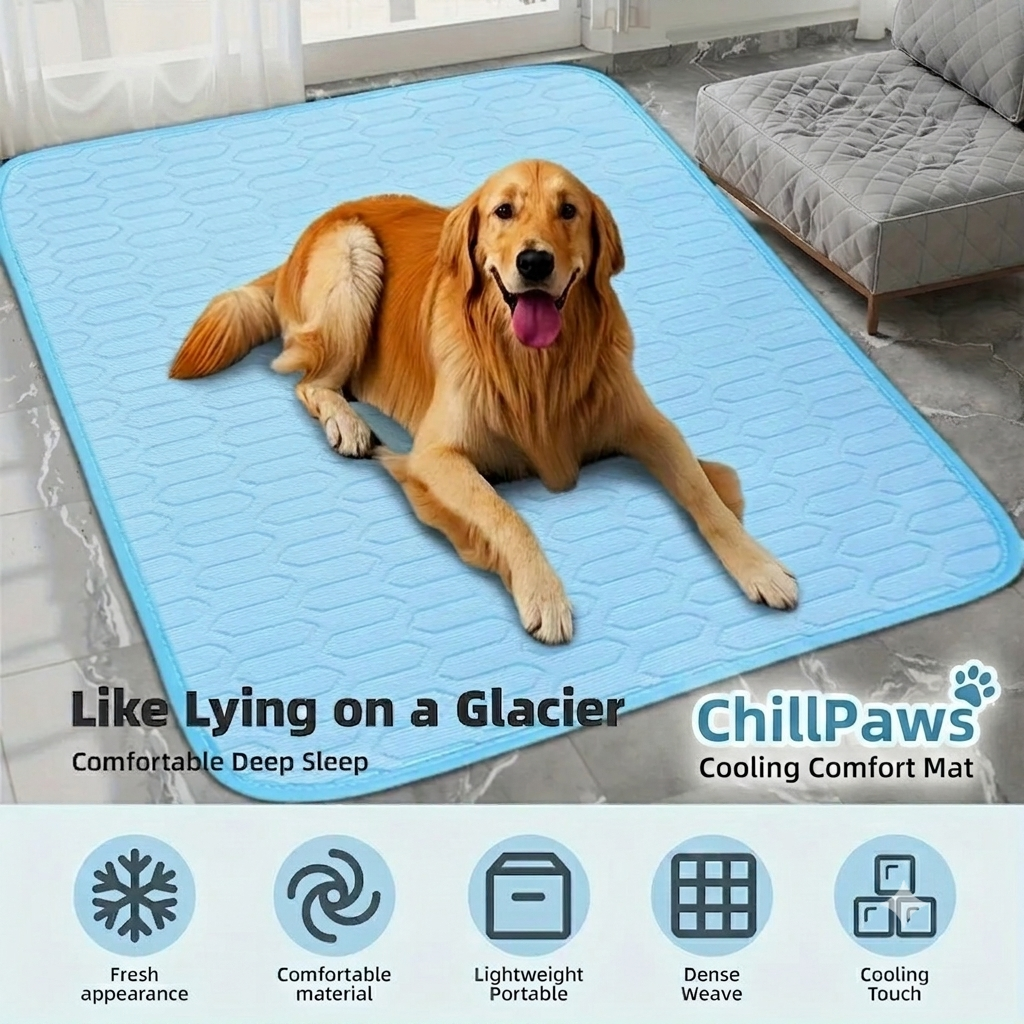 ChillPaws Cooling Pet Comfort Bed