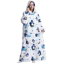 Cozy Wearable Blanket Hoodie