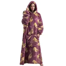 Cozy Wearable Blanket Hoodie