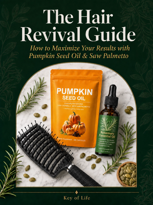 The Hair Revival Guide: How to Maximize Your Results with Pumpkin Seed Oil & Saw Palmetto