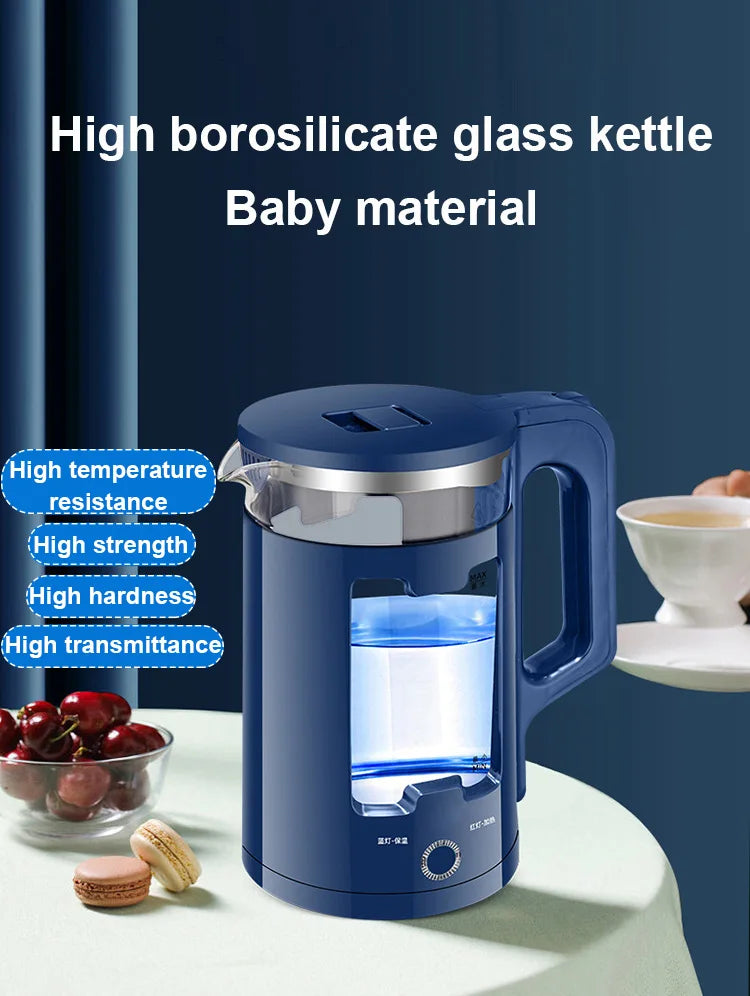 2.2L Electric Kettle Quick Heating Hot Water Boiling Teapot