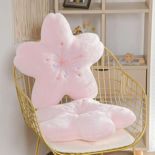 Cherry Blossom Plush Pillows