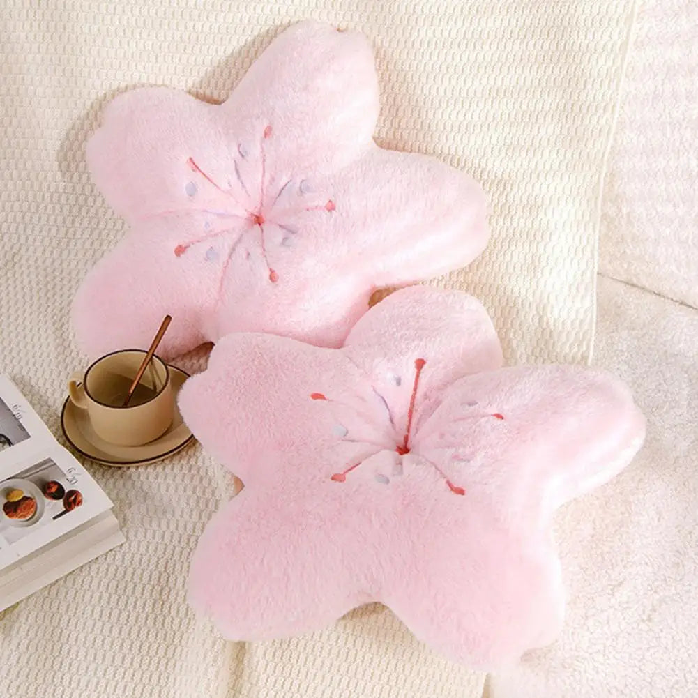 Cherry Blossom Plush Pillows