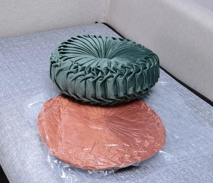 European Style Round Solid Velvet Round Cushion/Pillow