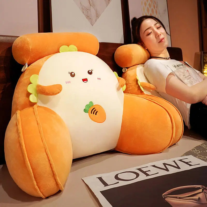 Animal/Food Themed Triangular Reading Pillow