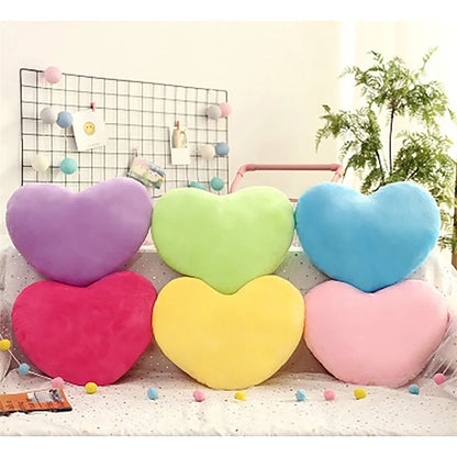 Cute Throw Pillow Heart-Shaped Pillow