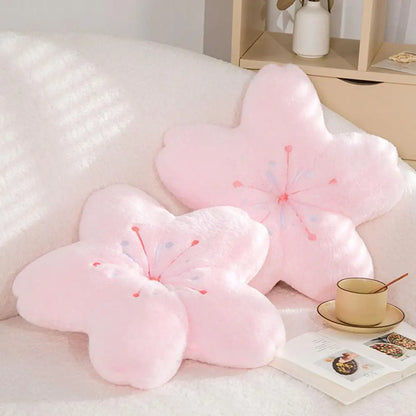 Cherry Blossom Plush Pillows
