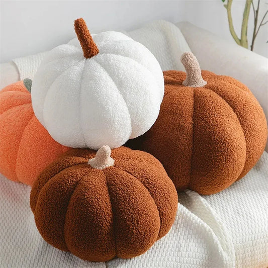 Halloween Pumpkin Throw Pillow Stuffed Cushion for Home
