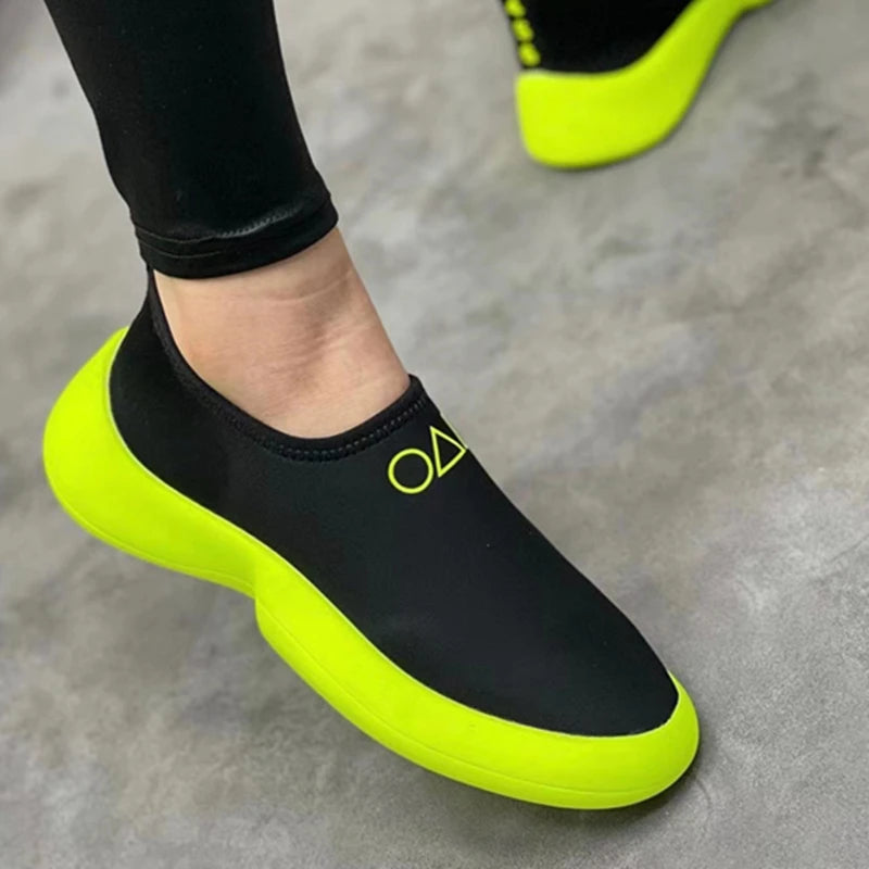Slip-on Platform Sneakers Women