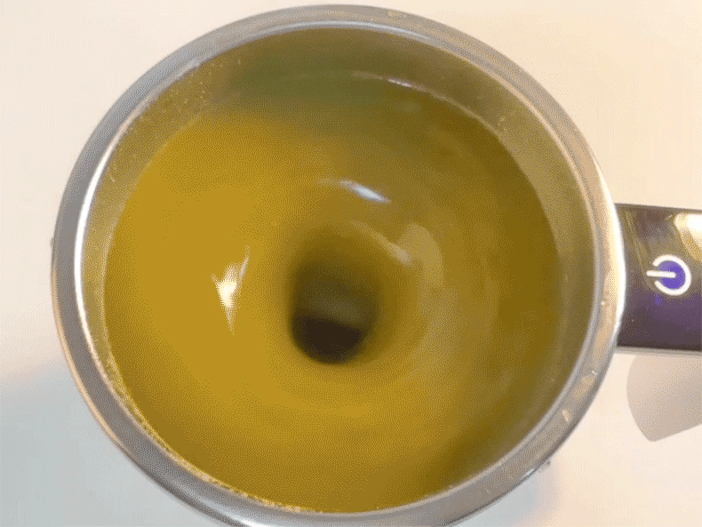 Automatic Self Stirring Magnetic Mug with LCD Screen