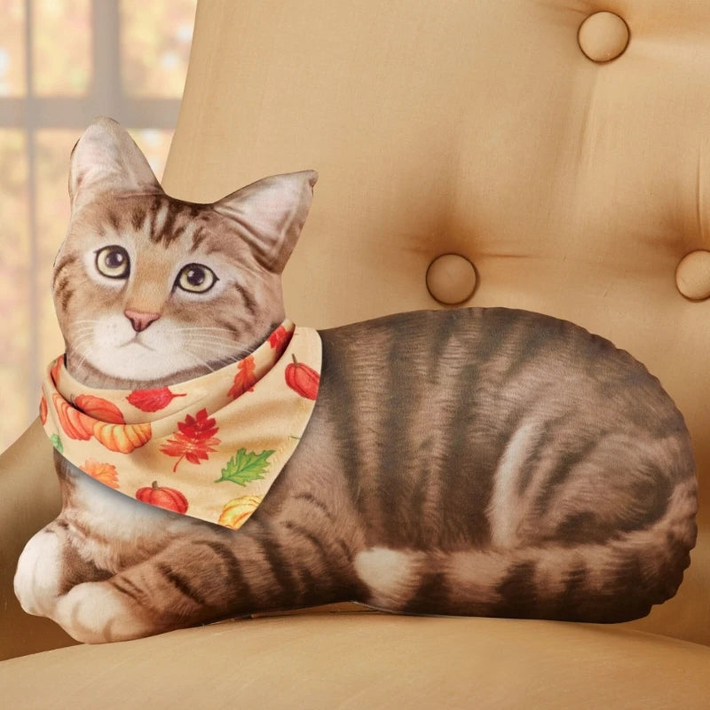 Paw-some Animal Cosplay Cushions: 3D Throw Pillows for Pet Lovers