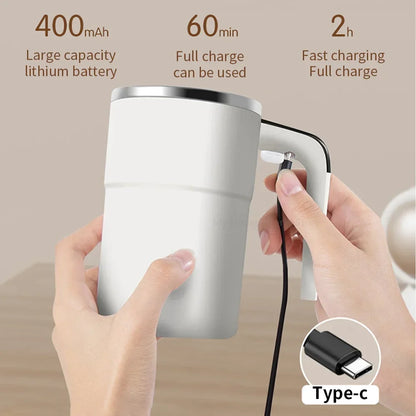 Automatic Self Stirring Magnetic Mug with LCD Screen