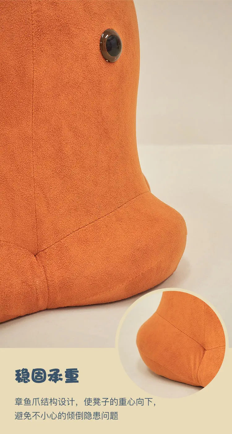Playful Octopus Pouf - Small Apartment Living Room Ottoman