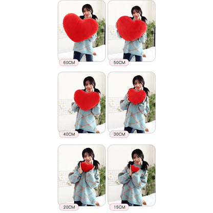 Cute Throw Pillow Heart-Shaped Pillow