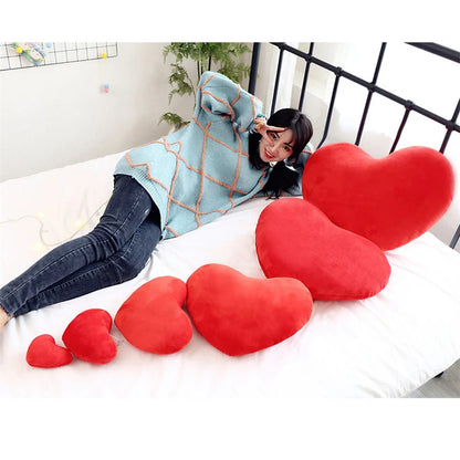 Cute Throw Pillow Heart-Shaped Pillow