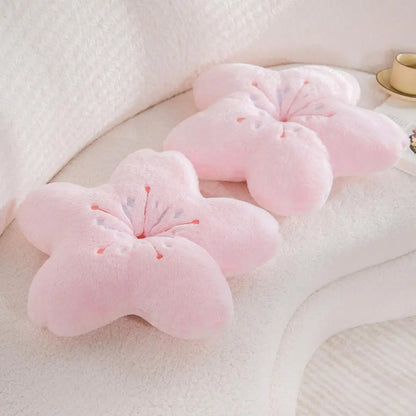 Cherry Blossom Plush Pillows