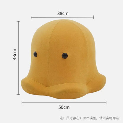 Playful Octopus Pouf - Small Apartment Living Room Ottoman