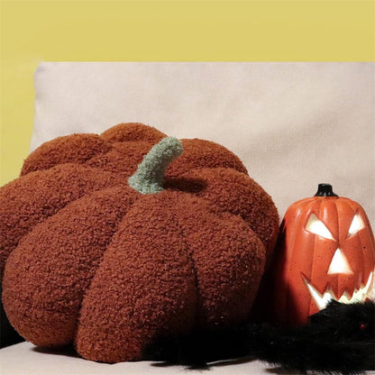 Halloween Pumpkin Throw Pillow Stuffed Cushion for Home