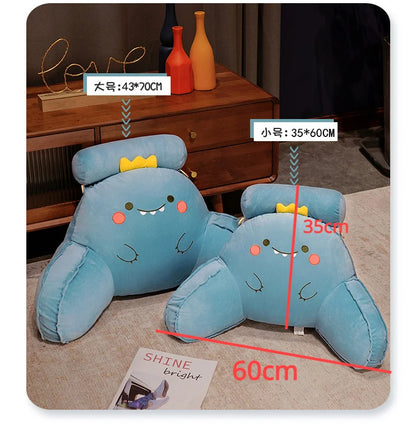 Animal/Food Themed Triangular Reading Pillow