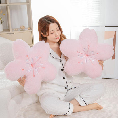 Cherry Blossom Plush Pillows