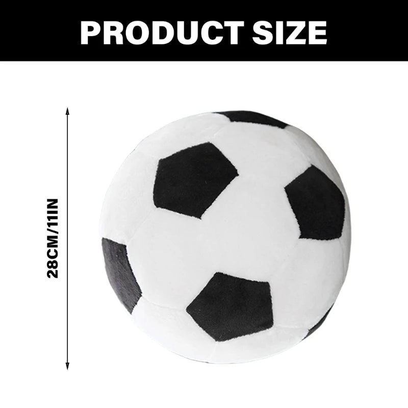 Soccer Ball Shaped Pillow