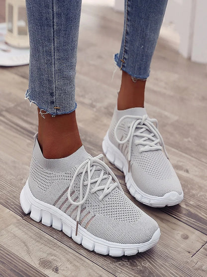 Women Mesh Breathable Shoes Slip onSneakers