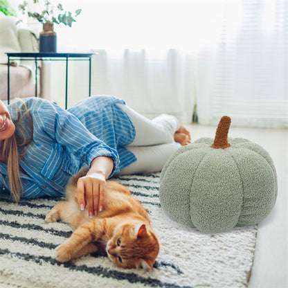 Halloween Pumpkin Throw Pillow Stuffed Cushion for Home